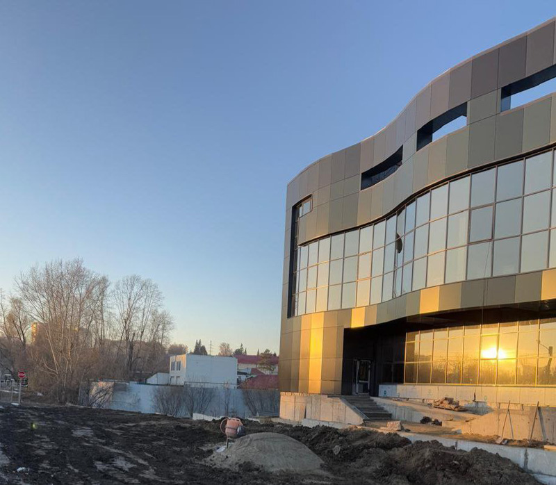 СТО и магазин. Новосибирск. Проектная организация: «АкадемСтройИнвест»