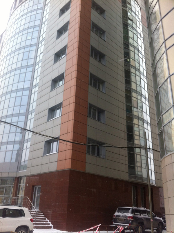 Административное здание по улице Коммунистическая. Новосибирск. Проектная организация: «АкадемСтрой»