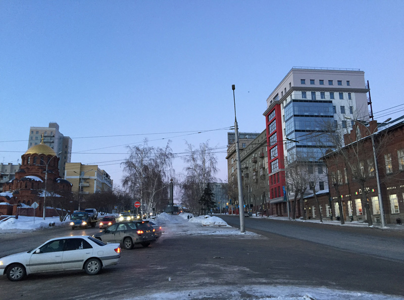 Административное здание по Красному проспекту. Новосибирск. Проектная организация: «АкадемСтрой»