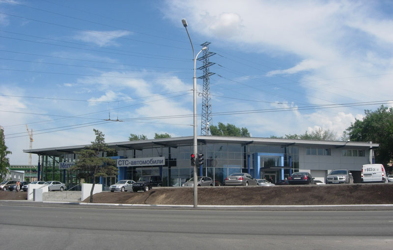 Центр Merсedes-Benz. Новосибирск. Проектная организация: «АкадемСтройИнвест»