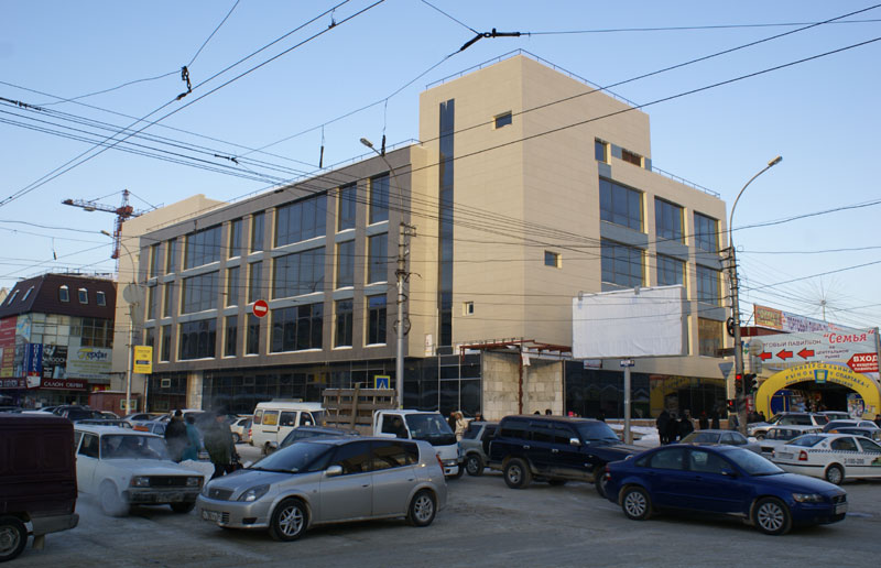 Торговый центр по ул. Мичурина. Новосибирск. Проектная организация: «АкадемСтройИнвест»