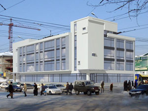 Торговый центр по ул. Мичурина. Новосибирск